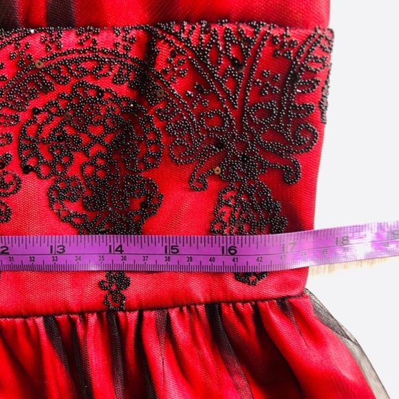 Jessica Howard Red Dress-repair - Picture 7 of 7
